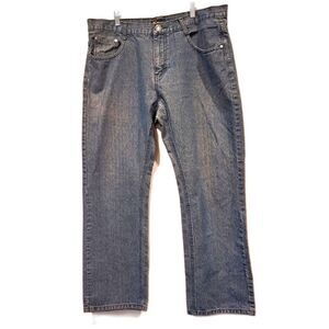 Denim Culture DC Bootcut Dark Wash Jeans Western 100% Cotton Denim Men's 38/30